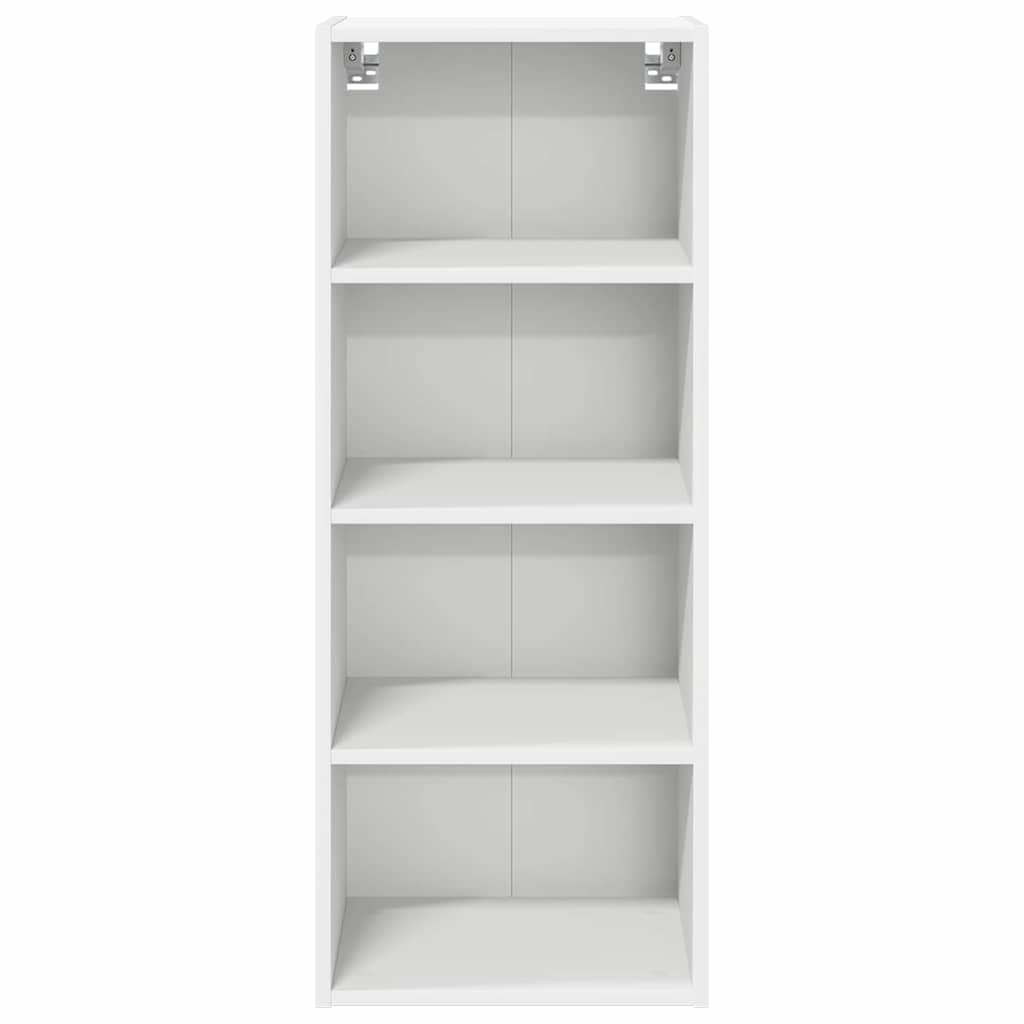 vidaXL Szafka wisząca Biały 40 x 29,5 x 100 cm Materiał drewnopochodny