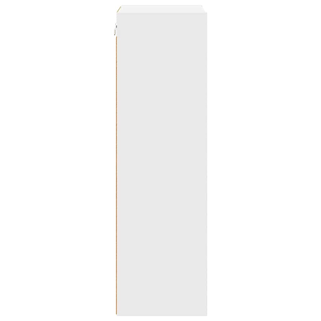 vidaXL Szafka wisząca Biały 40 x 29,5 x 100 cm Materiał drewnopochodny