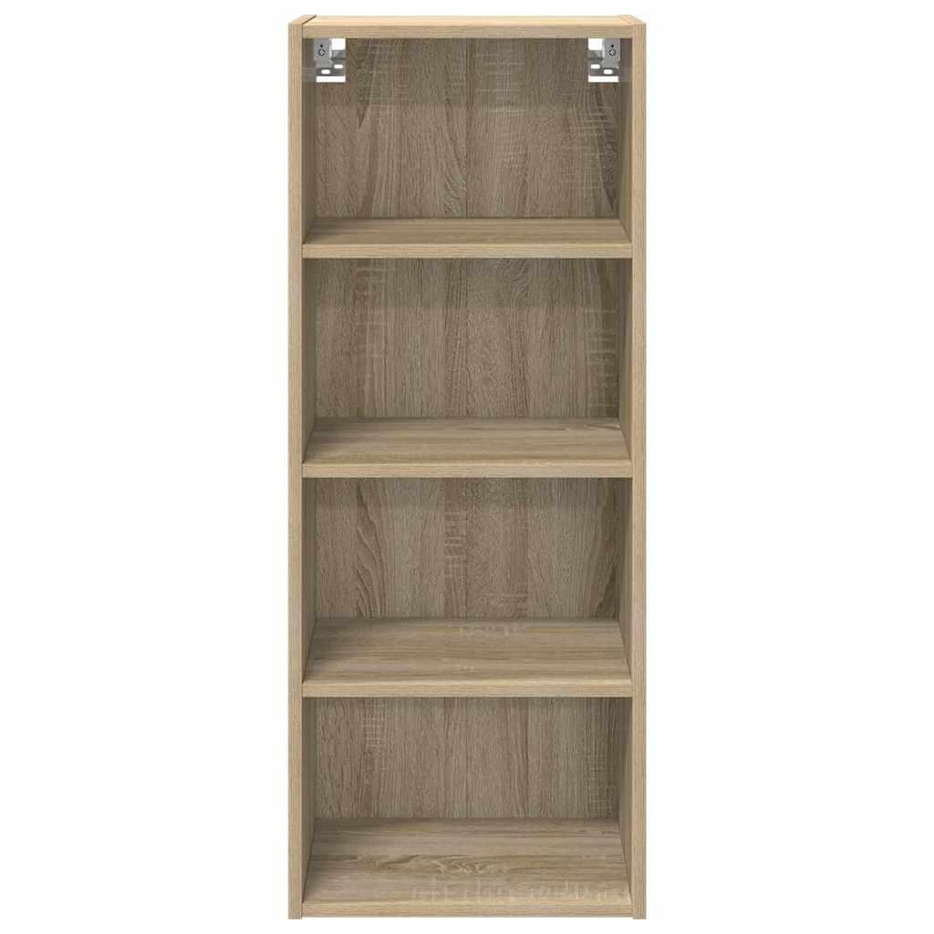 vidaXL Szafka wisząca z przechowywaniem Dąb Sonoma 40 x 29,5 x 100 cm