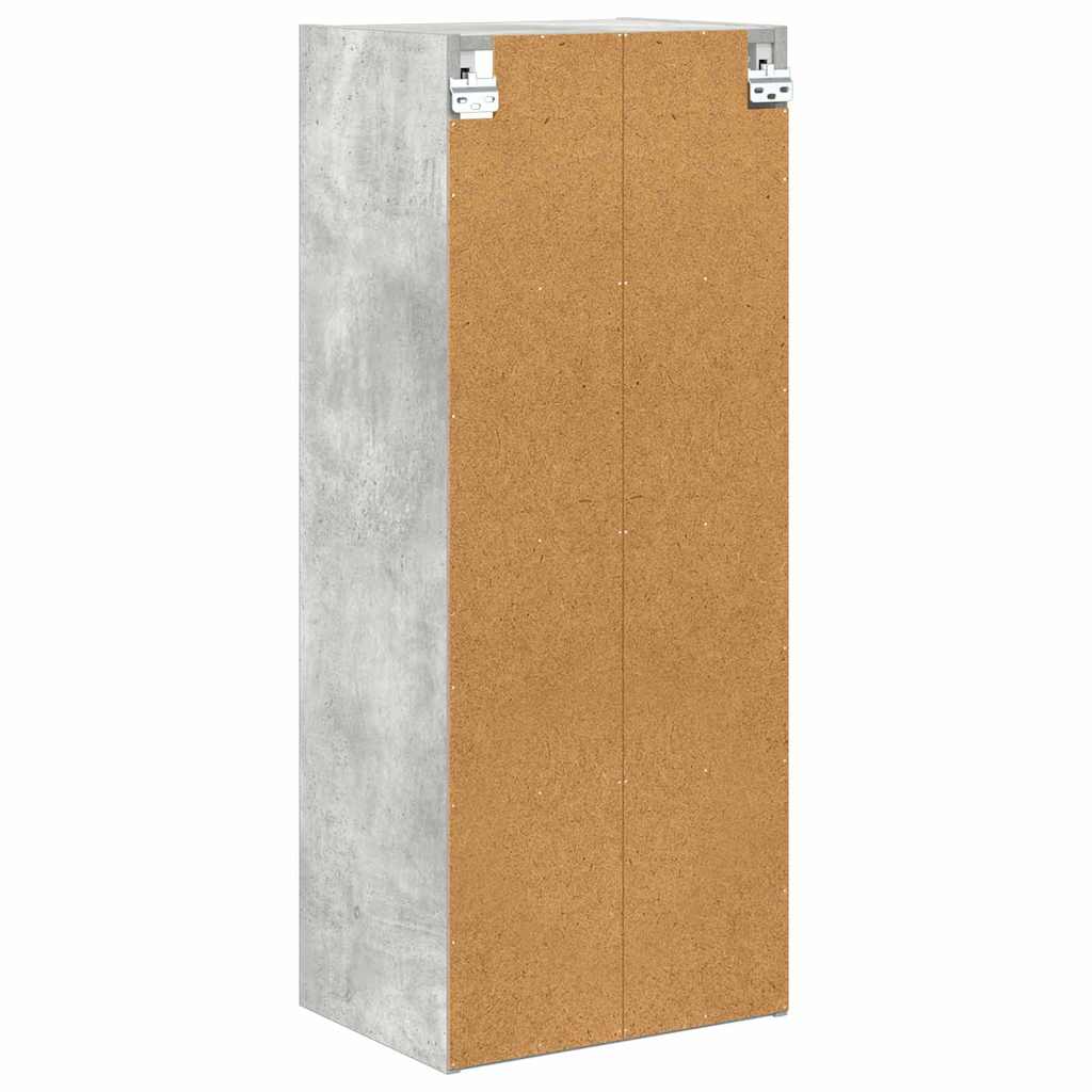 vidaXL Szafka wisząca Betonowy szary 40 x 29,5 x 100 cm