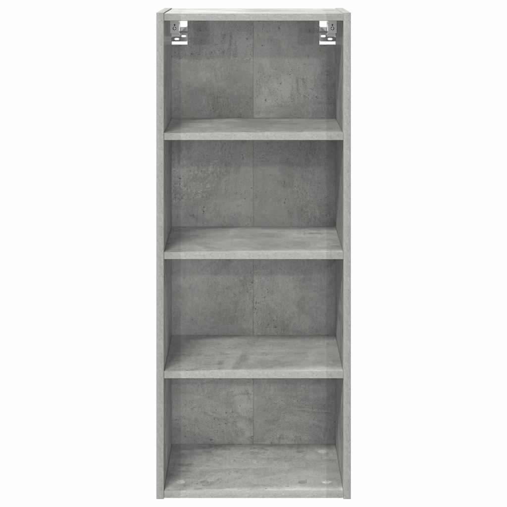 vidaXL Szafka wisząca Betonowy szary 40 x 29,5 x 100 cm