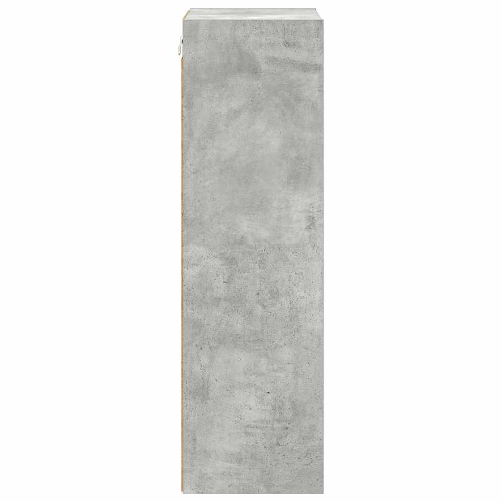 vidaXL Szafka wisząca Betonowy szary 40 x 29,5 x 100 cm