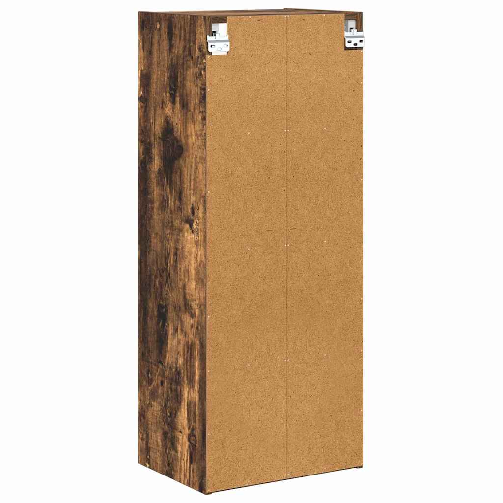 vidaXL Szafka wisząca z przechowywaniem Dąb wędzony 40 x 29,5 x 100 cm