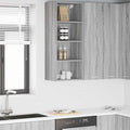 vidaXL Szafka wisząca Szary Sonoma 40 x 29,5 x 100 cm