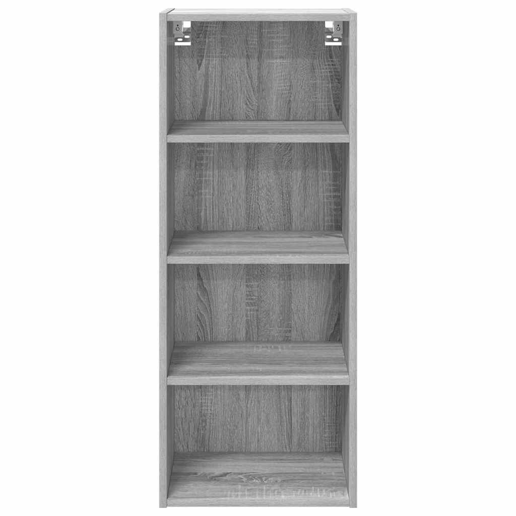 vidaXL Szafka wisząca Szary Sonoma 40 x 29,5 x 100 cm