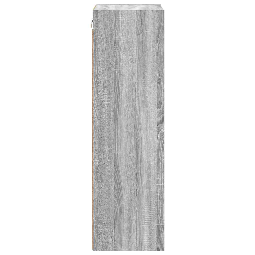 vidaXL Szafka wisząca Szary Sonoma 40 x 29,5 x 100 cm