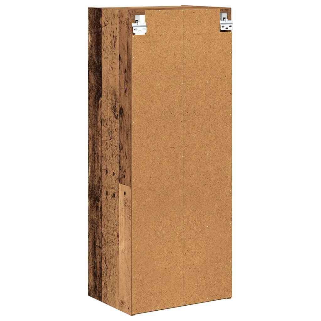 vidaXL Szafka wisząca Stare drewno 40 x 29,5 x 100 cm