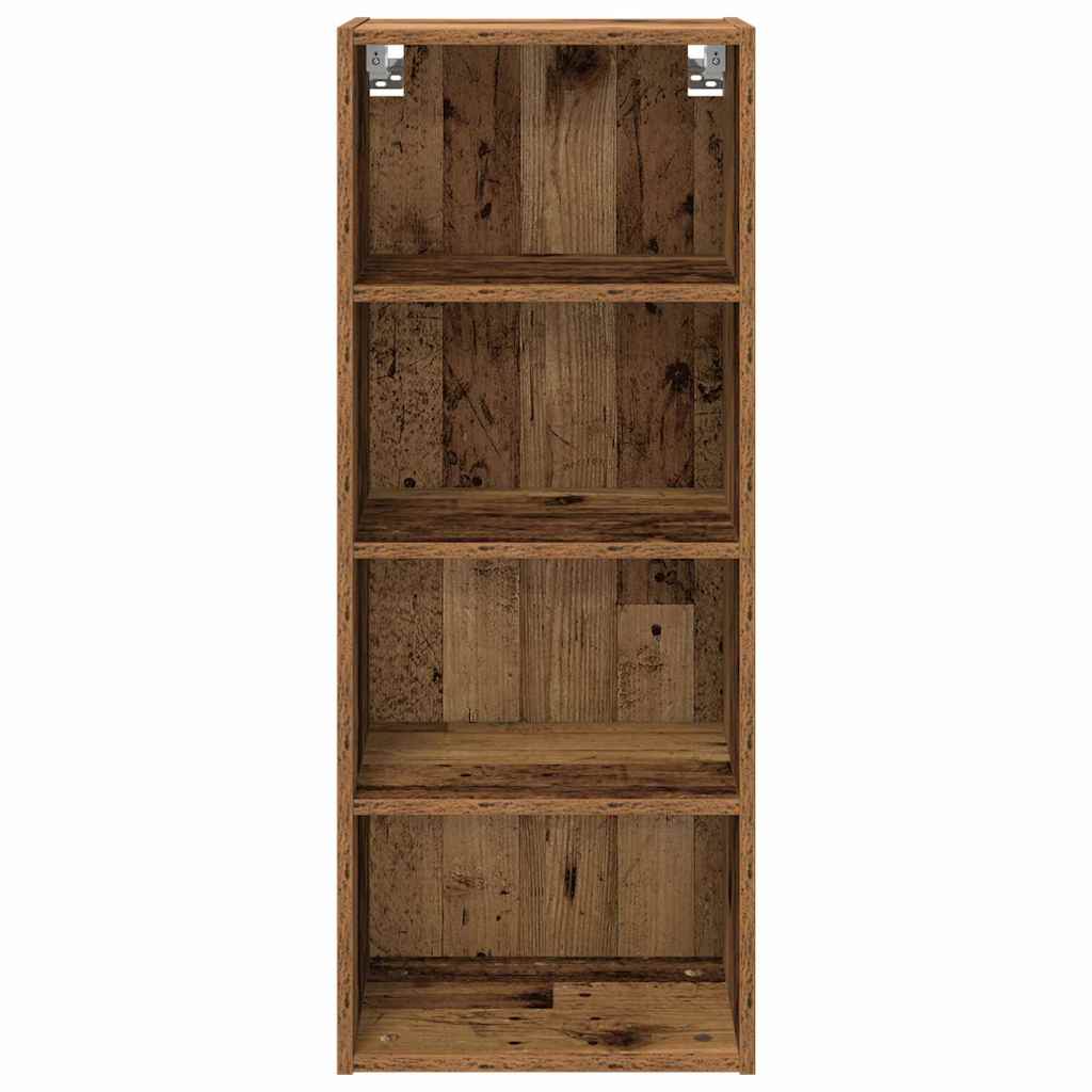 vidaXL Szafka wisząca Stare drewno 40 x 29,5 x 100 cm