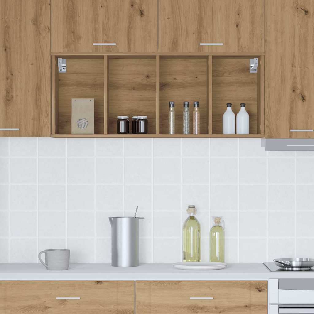 vidaXL Szafka wisząca Dąb rzemieślniczy 40 x 29,5 x 100 cm