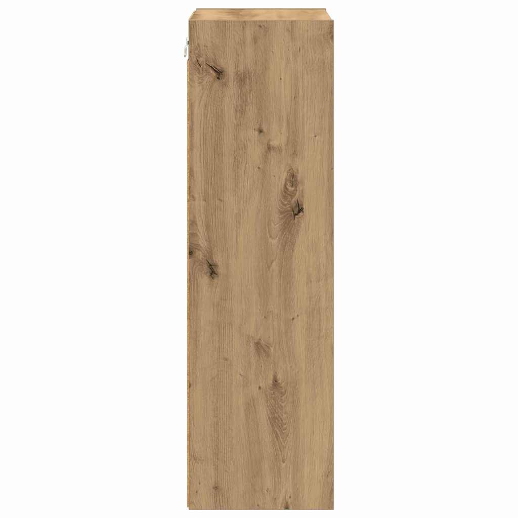 vidaXL Szafka wisząca Dąb rzemieślniczy 40 x 29,5 x 100 cm