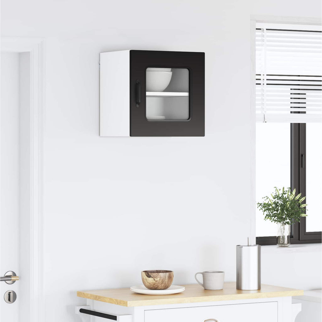 vidaXL Front do zmywarki Kalmar Czarny 40 x 31 x 40 cm