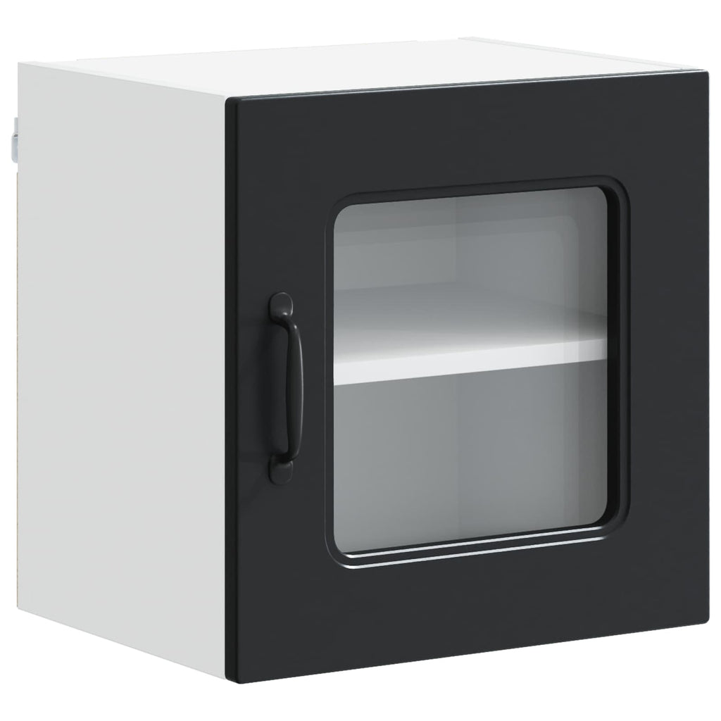 vidaXL Front do zmywarki Kalmar Czarny 40 x 31 x 40 cm