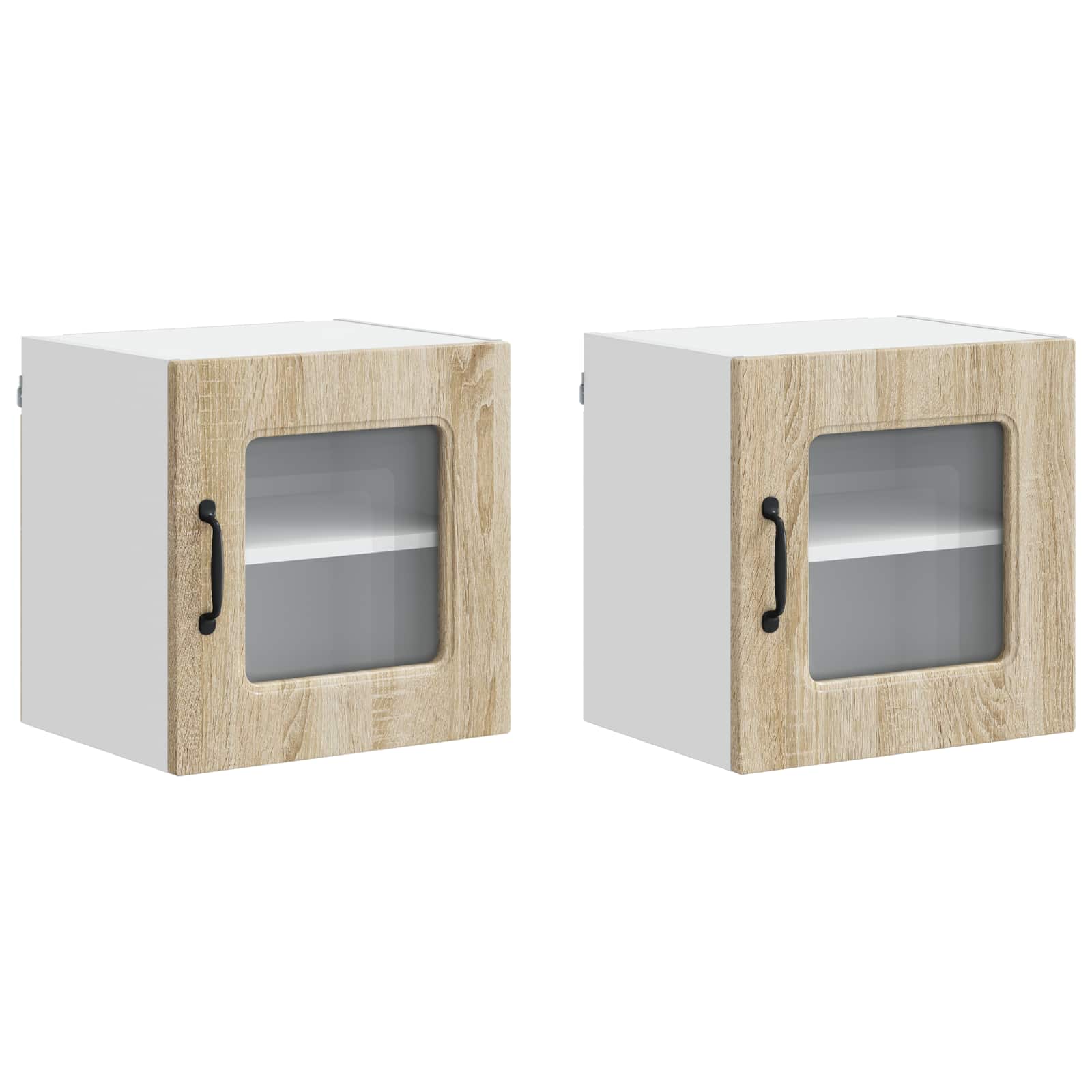 vidaXL Front do zmywarki Kalmar 2 pcs Dąb Sonoma 40 x 31 x 40 cm