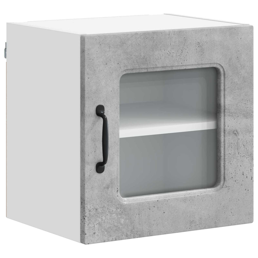 vidaXL Front do zmywarki Kalmar 2 pcs Betonowy szary 40 x 31 x 40 cm
