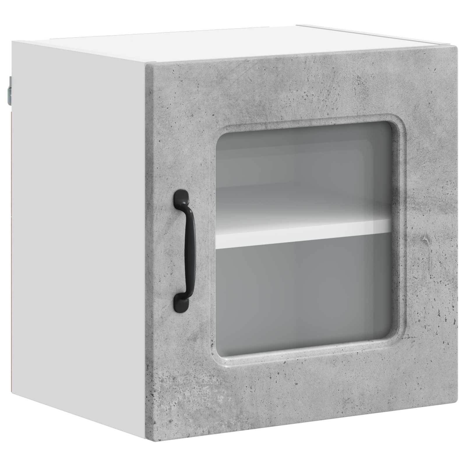 vidaXL Front do zmywarki Kalmar 2 pcs Betonowy szary 40 x 31 x 40 cm