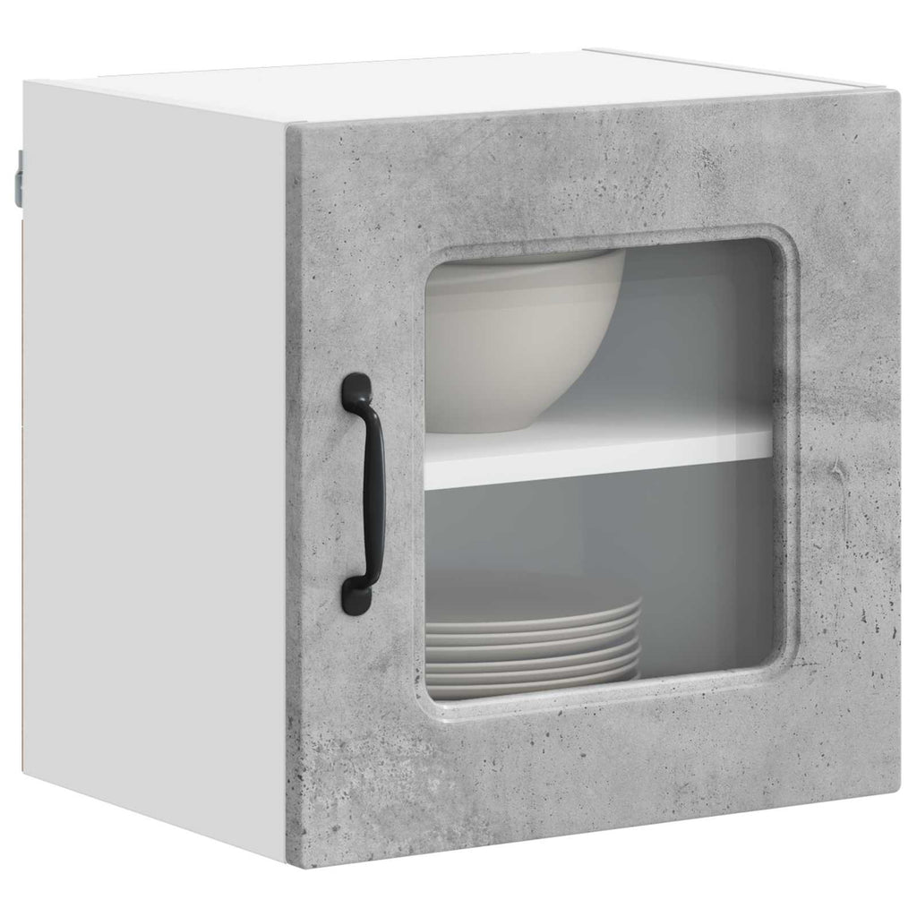 vidaXL Front do zmywarki Kalmar 2 pcs Betonowy szary 40 x 31 x 40 cm