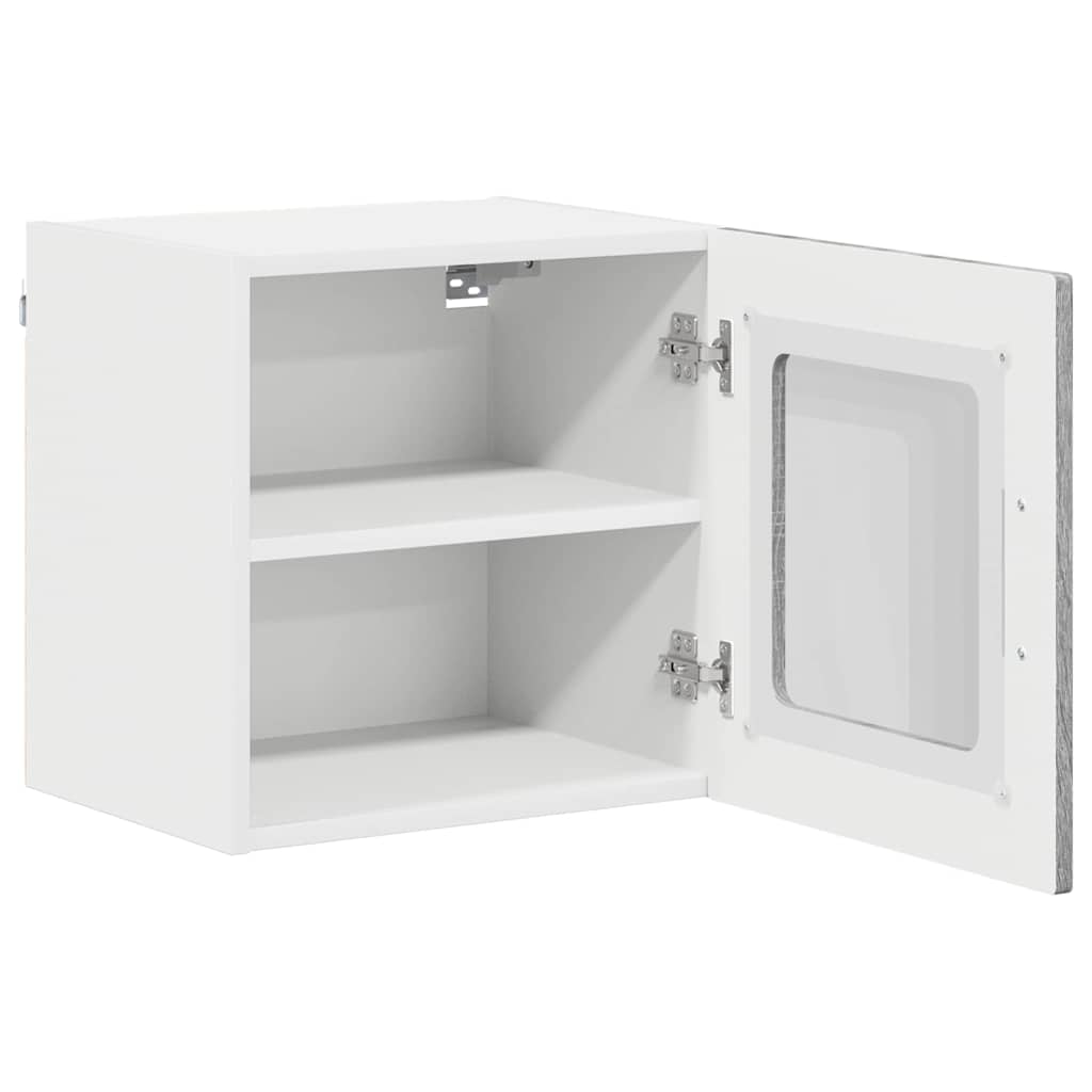 vidaXL Front do zmywarki Kalmar 2 pcs Szary Sonoma 40 x 31 x 40 cm