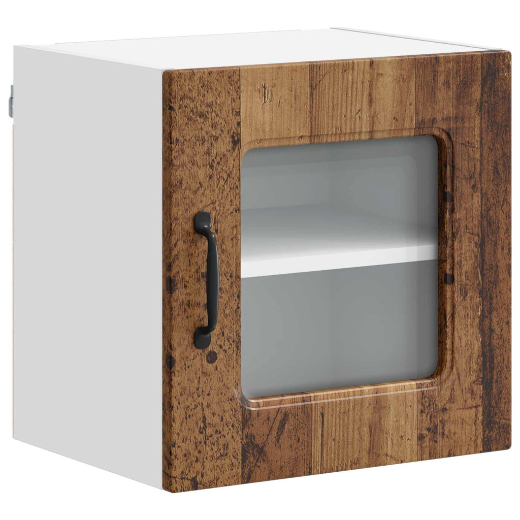 vidaXL Front do zmywarki Kalmar 2 pcs Stare drewno 40 x 31 x 40 cm