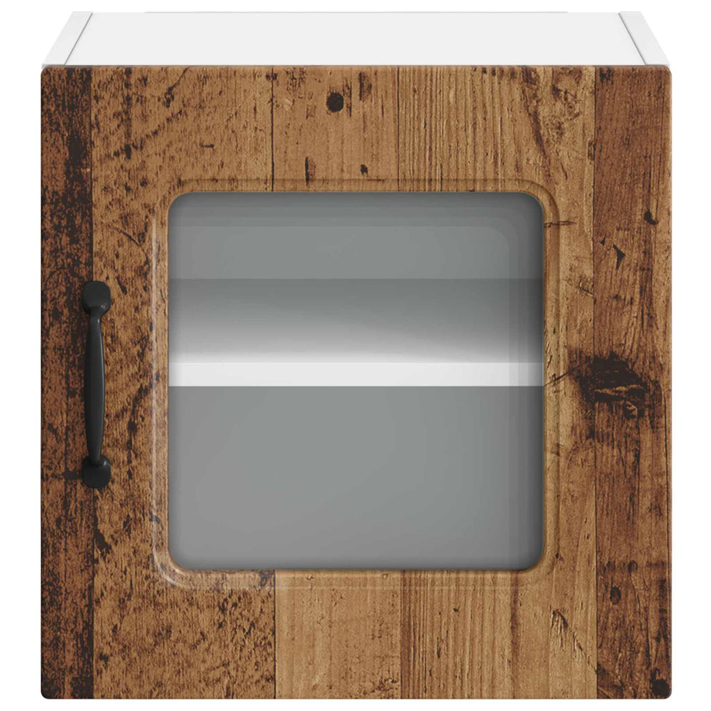 vidaXL Front do zmywarki Kalmar 2 pcs Stare drewno 40 x 31 x 40 cm