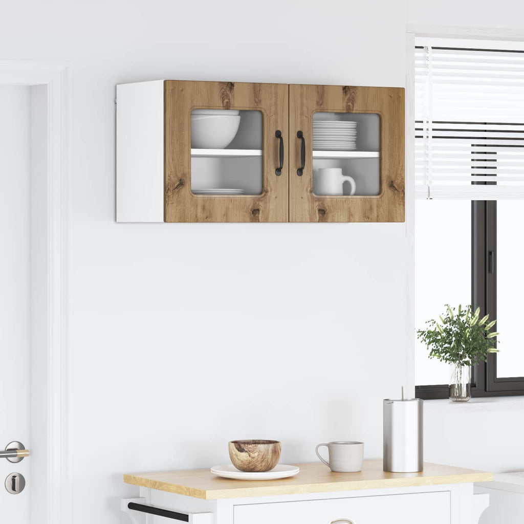 vidaXL Front do zmywarki Kalmar 2 pcs Dąb rzemieślniczy