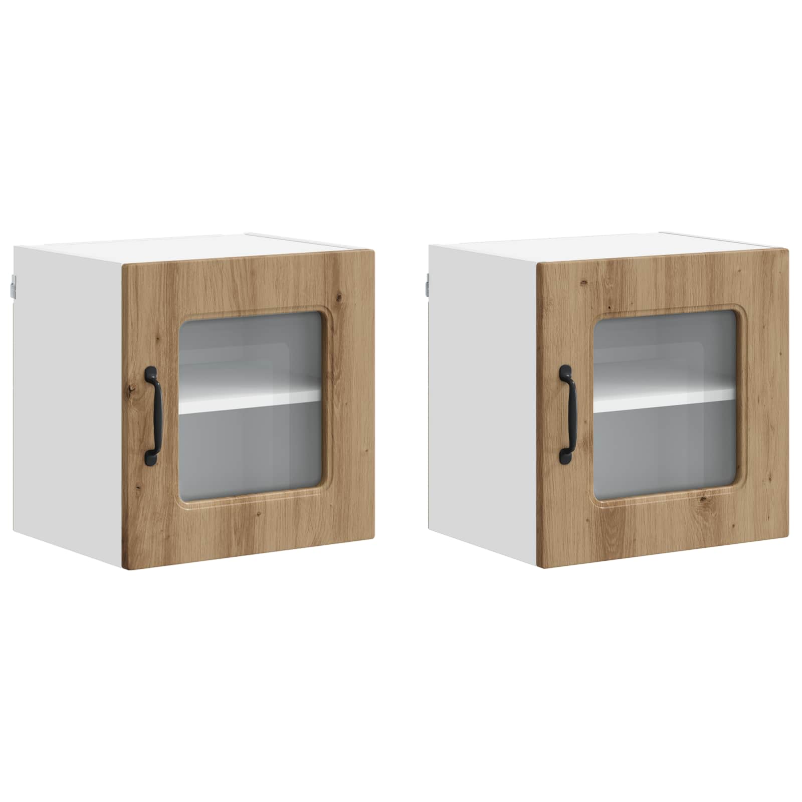 vidaXL Front do zmywarki Kalmar 2 pcs Dąb rzemieślniczy