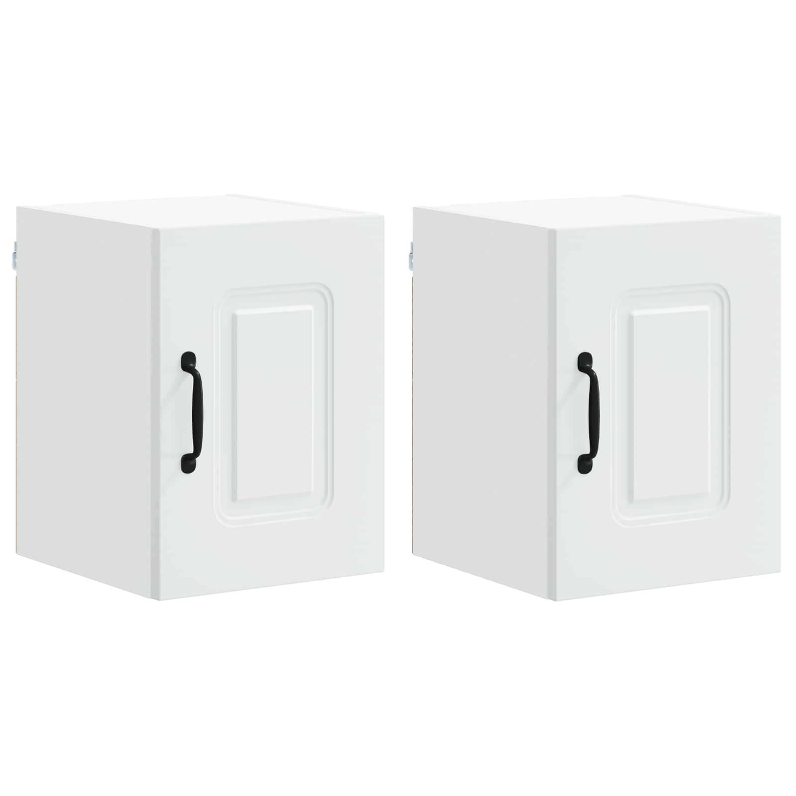 vidaXL Front do zmywarki Kalmar 2 pcs Biały 30 x 31 x 40 cm