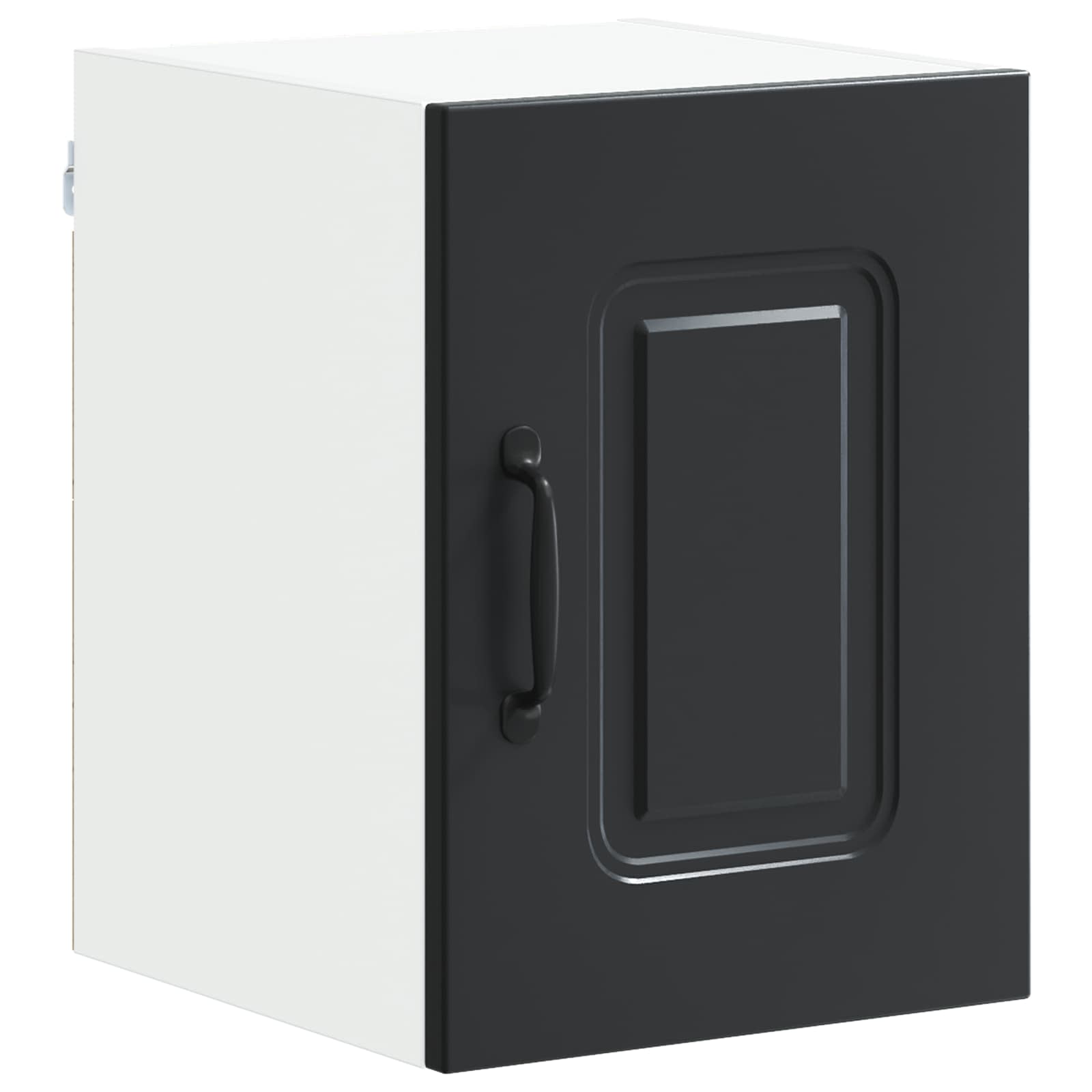 vidaXL Front do zmywarki Kalmar Czarny 30 x 31 x 40 cm