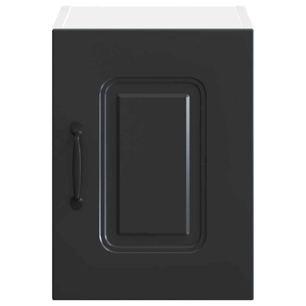 vidaXL Front do zmywarki Kalmar 2 pcs Czarny 30 x 31 x 40 cm