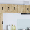 vidaXL Front do zmywarki Kalmar 2 pcs Dąb Sonoma 30 x 31 x 40 cm