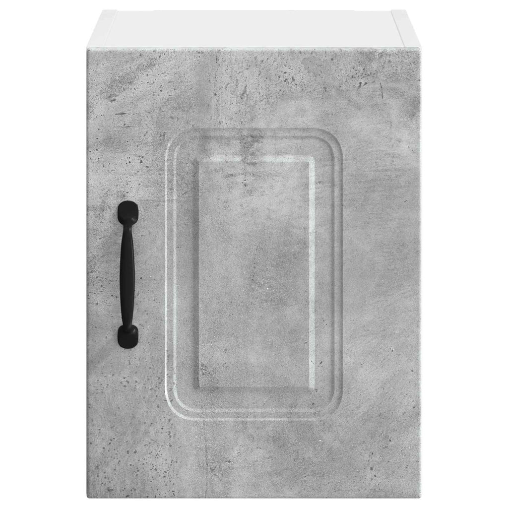 vidaXL Front do zmywarki Kalmar Betonowy szary 30 x 31 x 40 cm