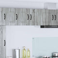 vidaXL Front do zmywarki Kalmar 2 pcs Szary Sonoma 30 x 31 x 40 cm