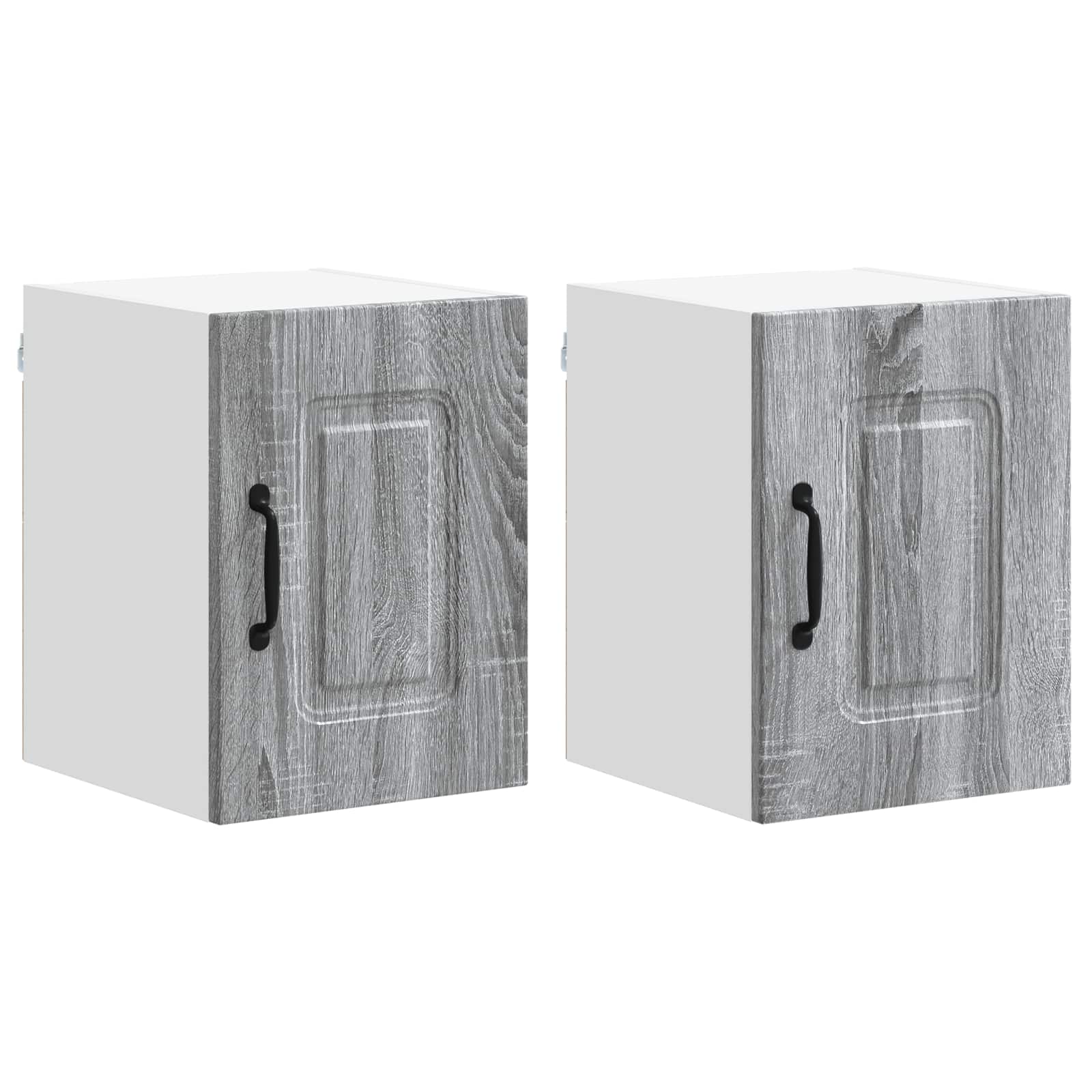 vidaXL Front do zmywarki Kalmar 2 pcs Szary Sonoma 30 x 31 x 40 cm