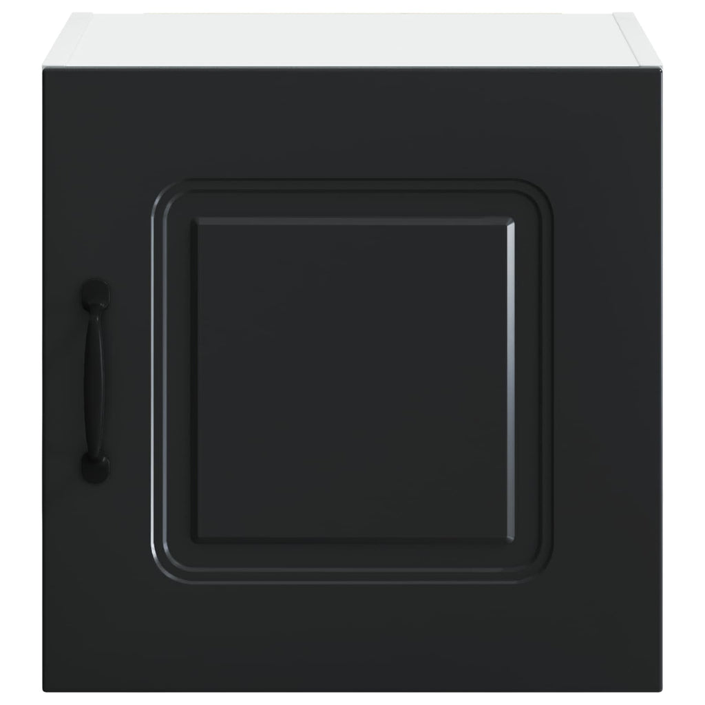 vidaXL Front do zmywarki Kalmar 2 pcs Czarny 40 x 31 x 40 cm