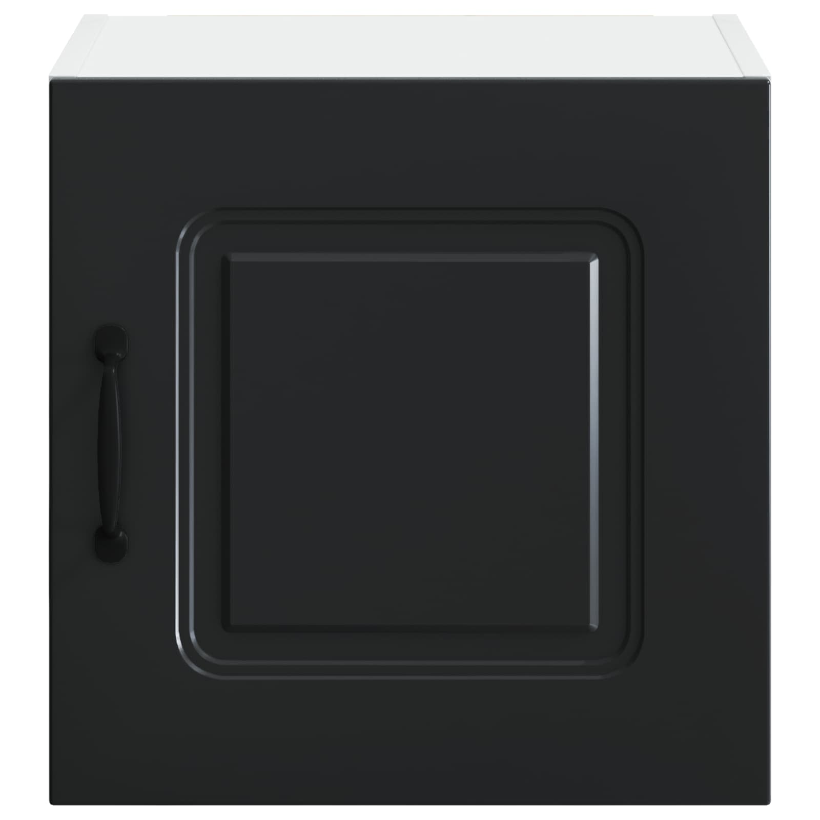 vidaXL Front do zmywarki Kalmar 2 pcs Czarny 40 x 31 x 40 cm