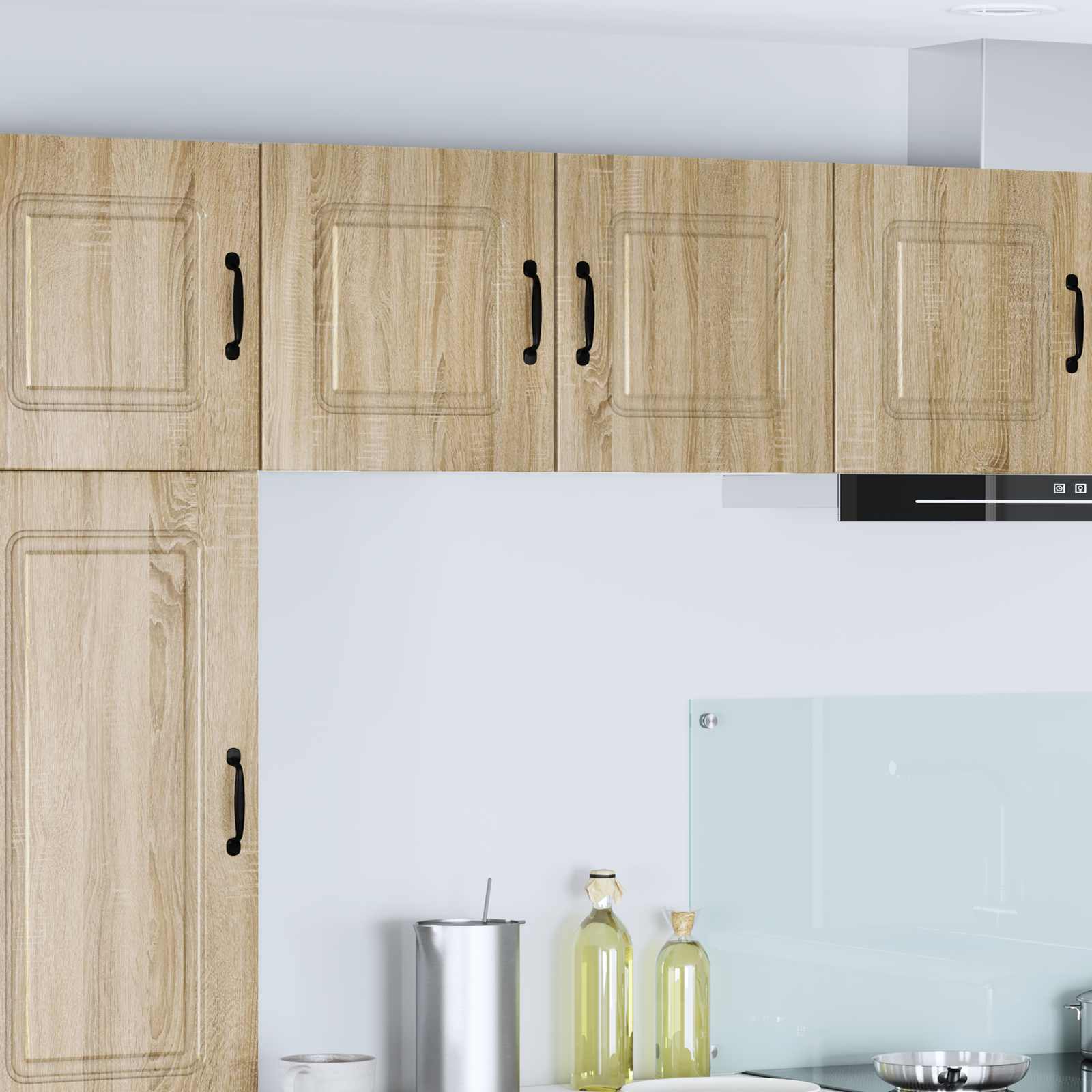 vidaXL Front do zmywarki Kalmar 2 pcs Dąb Sonoma 40 x 31 x 40 cm
