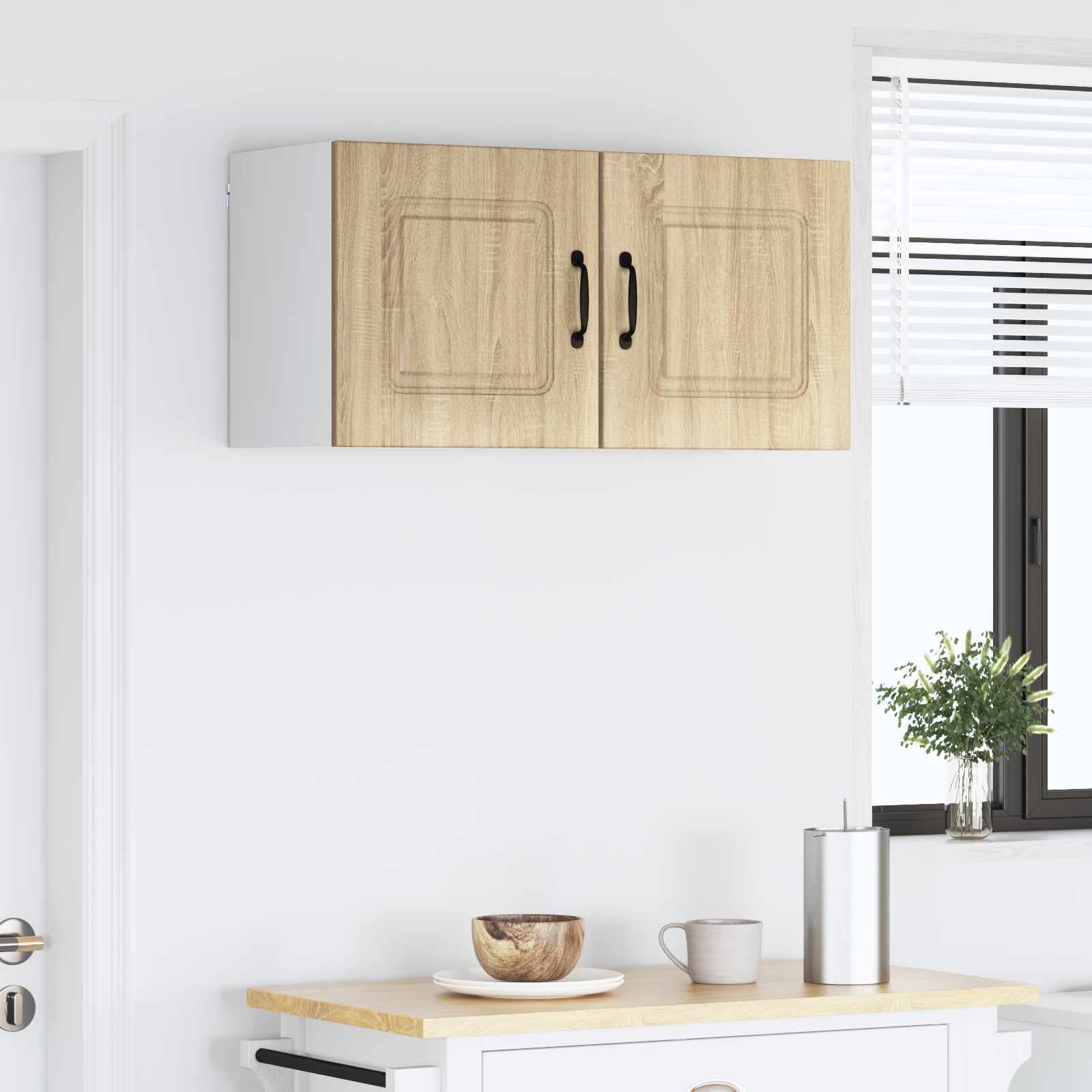 vidaXL Front do zmywarki Kalmar 2 pcs Dąb Sonoma 40 x 31 x 40 cm