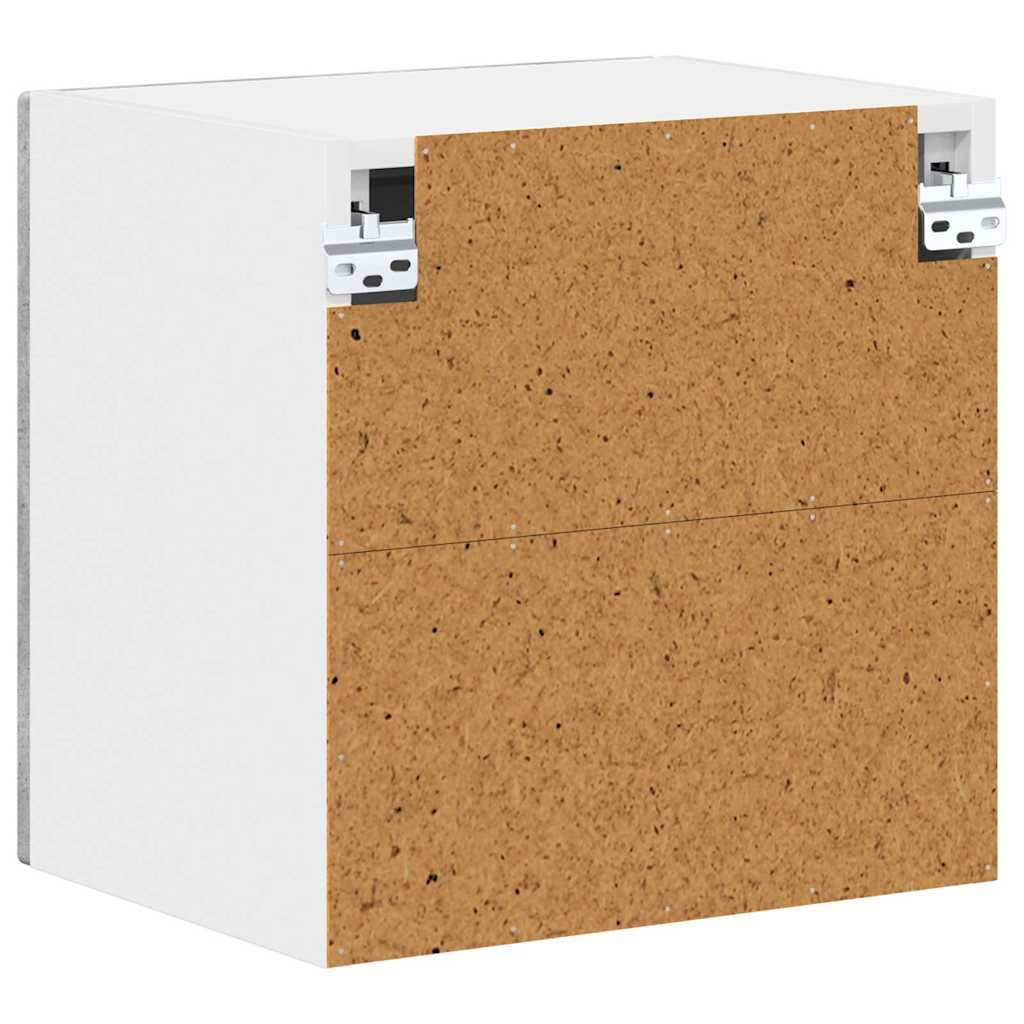 vidaXL Front do zmywarki Kalmar Betonowy szary 40 x 31 x 40 cm