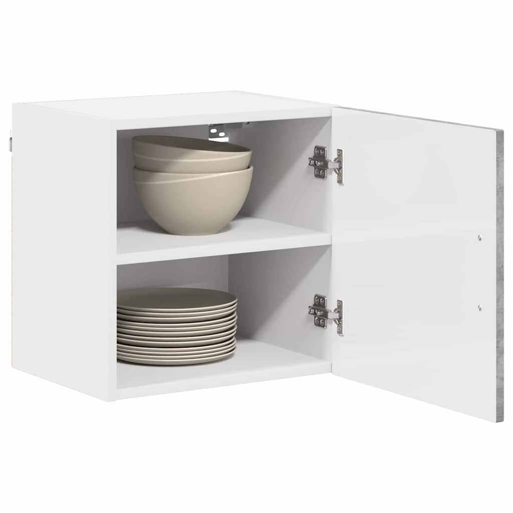 vidaXL Front do zmywarki Kalmar Betonowy szary 40 x 31 x 40 cm