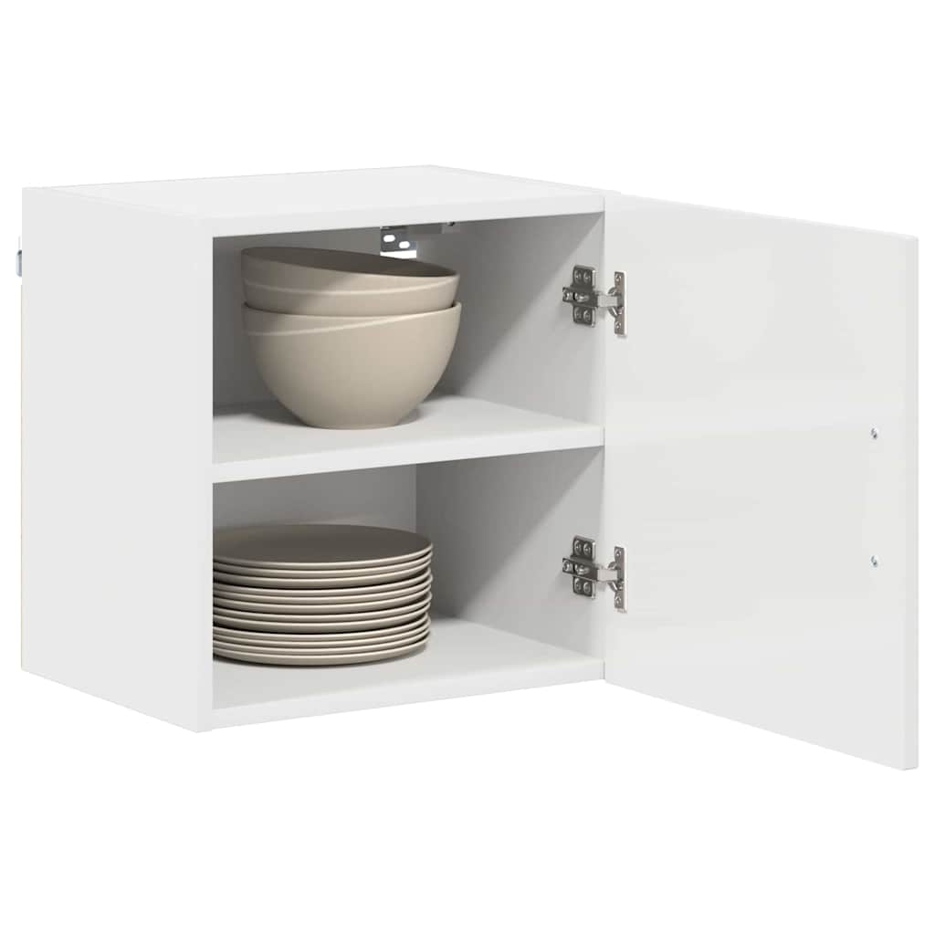 vidaXL Front do zmywarki Kalmar 2 pcs Wysoki połysk biały