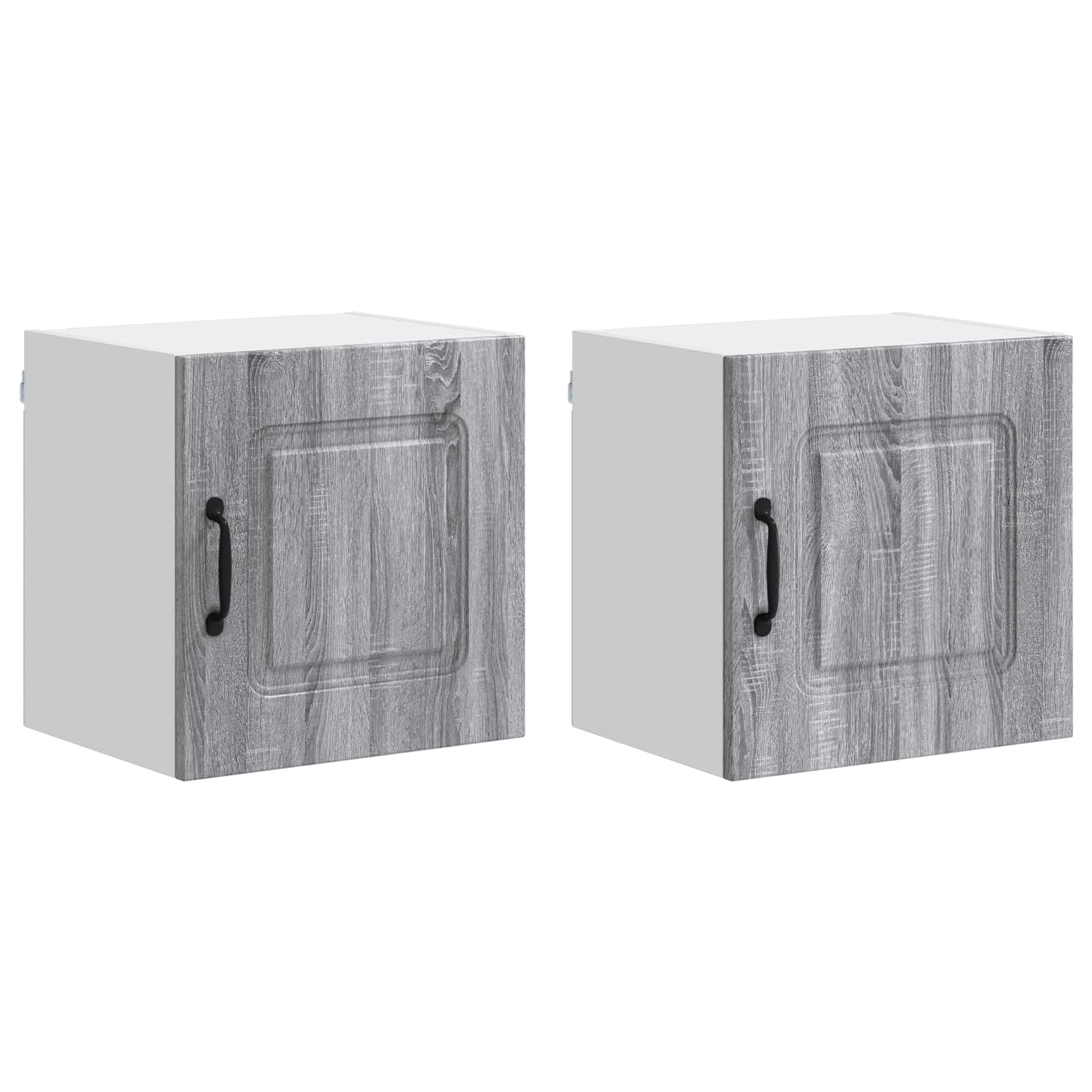 vidaXL Front do zmywarki Kalmar 2 pcs Szary Sonoma 40 x 31 x 40 cm