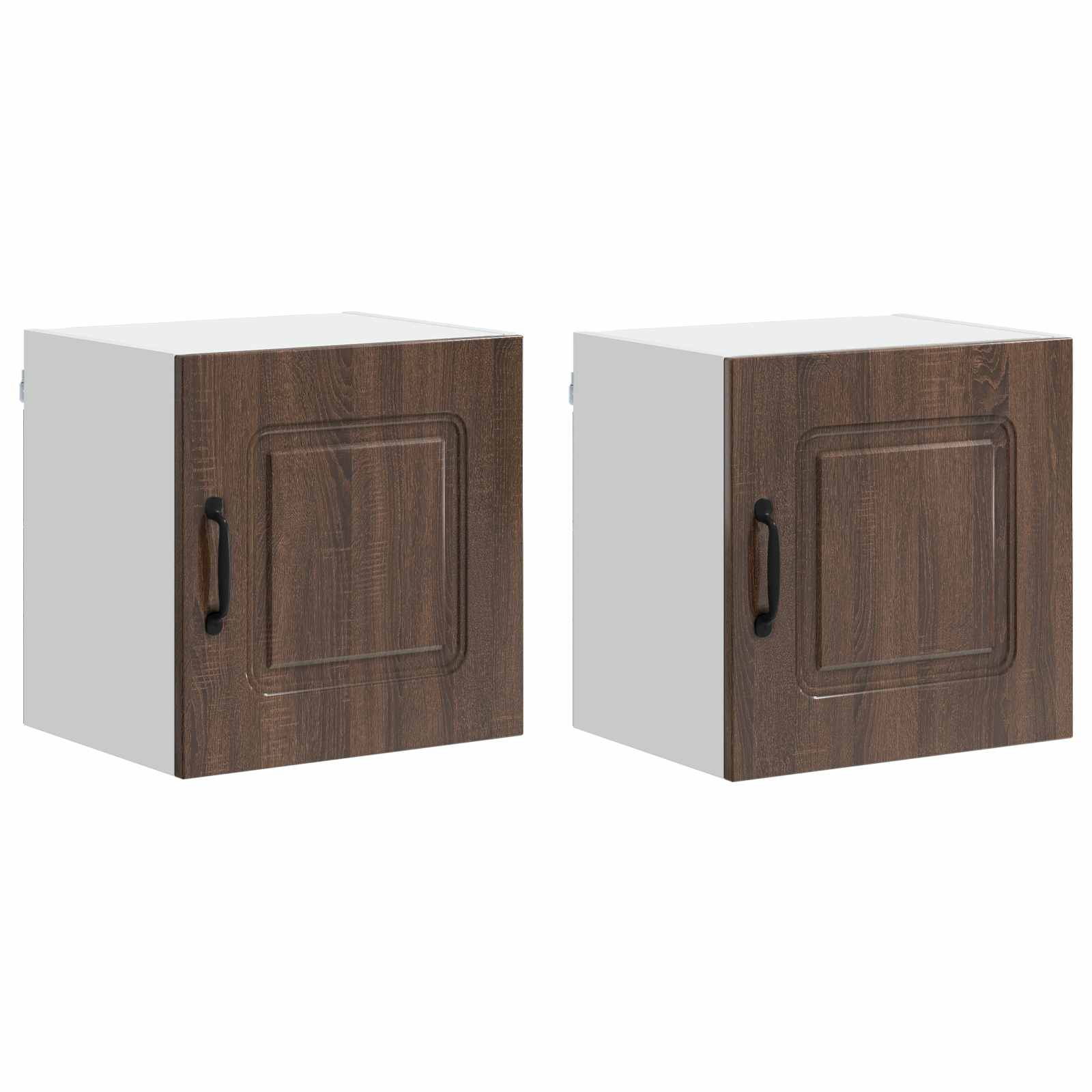 vidaXL Front do zmywarki Kalmar 2 pcs Brązowy dąb 40 x 31 x 40 cm