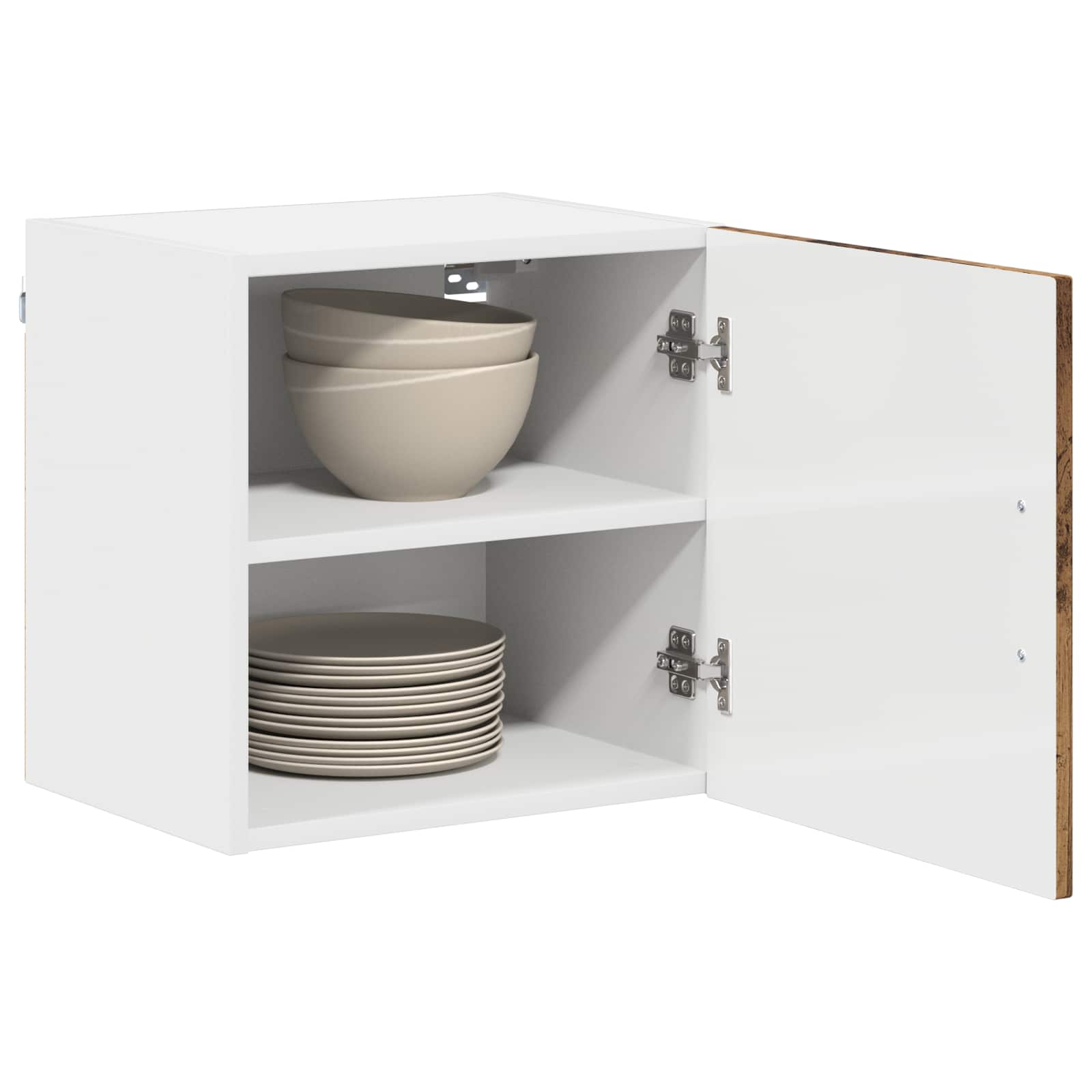 vidaXL Front do zmywarki Kalmar Stare drewno 40 x 31 x 40 cm