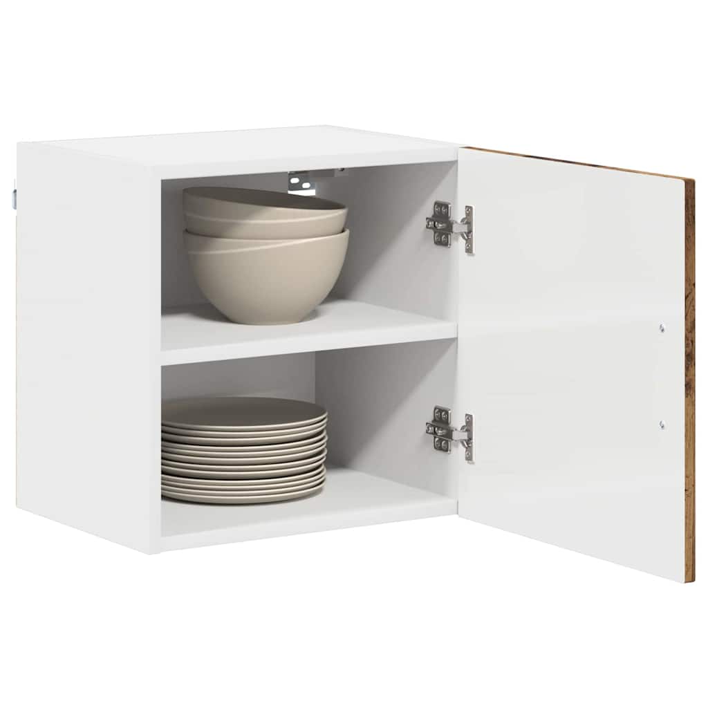 vidaXL Front do zmywarki Kalmar 2 pcs Stare drewno 40 x 31 x 40 cm