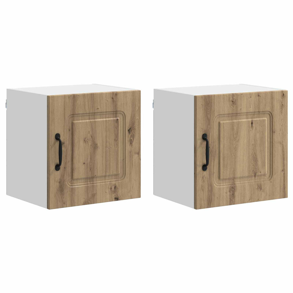 vidaXL Front do zmywarki Kalmar 2 pcs Dąb rzemieślniczy