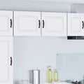 vidaXL Front do zmywarki Kalmar 2 pcs Biały 50 x 31 x 40 cm