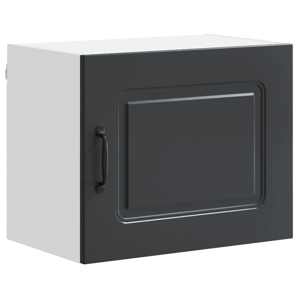 vidaXL Front do zmywarki Kalmar 2 pcs Czarny 50 x 31 x 40 cm