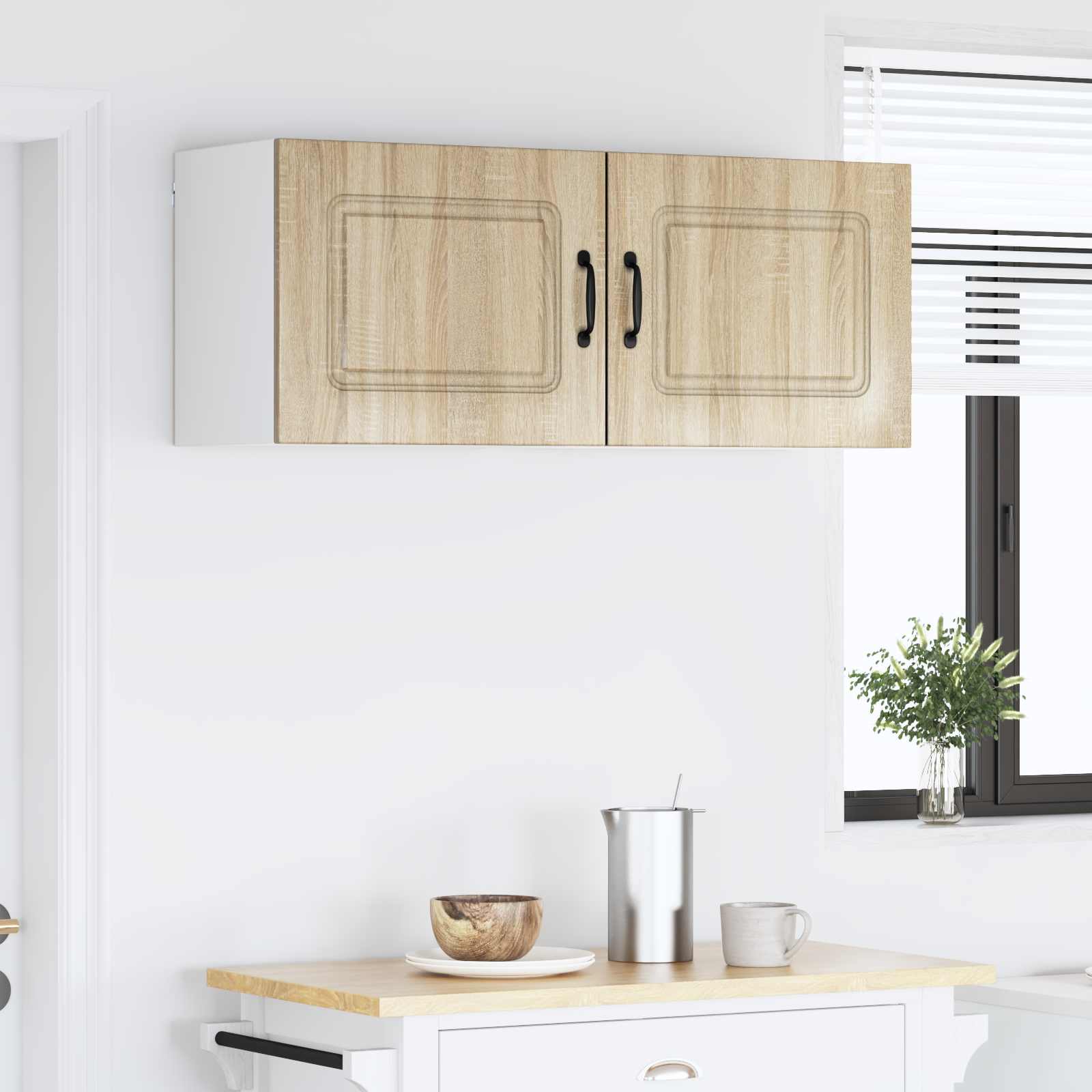 vidaXL Front do zmywarki Kalmar 2 pcs Dąb Sonoma 50 x 31 x 40 cm