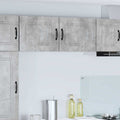 vidaXL Front do zmywarki Kalmar Betonowy szary 50 x 31 x 40 cm