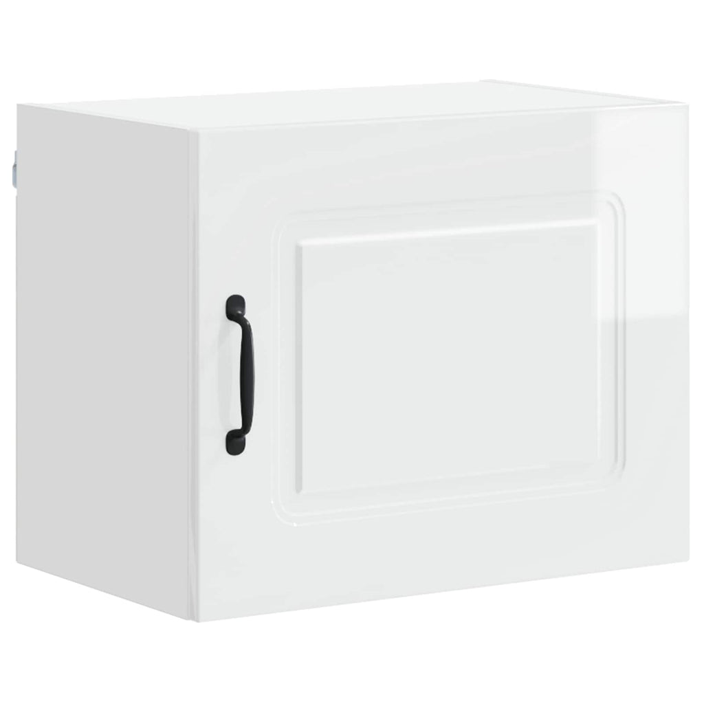 vidaXL Front do zmywarki Kalmar 2 pcs Wysoki połysk biały