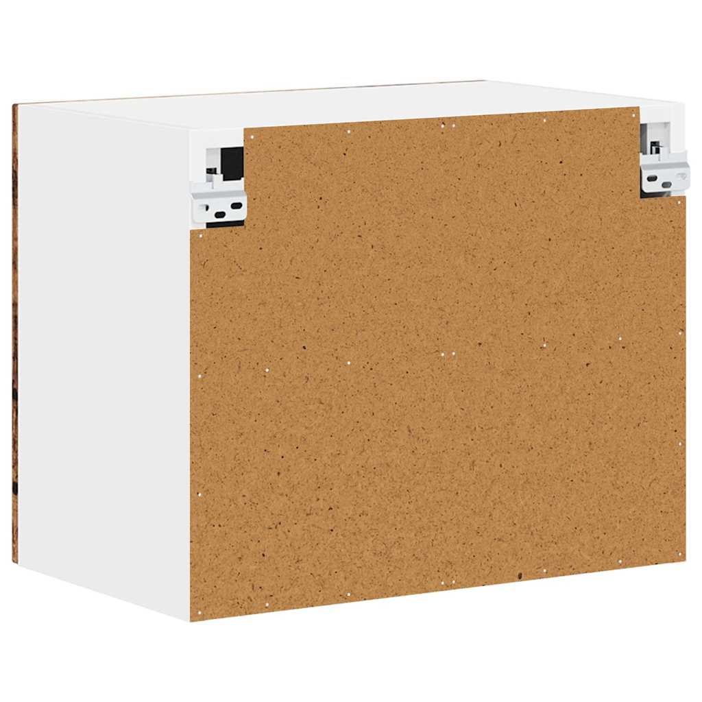 vidaXL Front do zmywarki Kalmar 2 pcs Stare drewno 50 x 31 x 40 cm